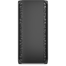 Sharkoon AK2 Midi Torony Számítógépház + 2 x 120mm ventillátor - Fekete (4044951041626) számítógép ház