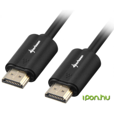 Sharkoon HDMI Összekötő Fekete 10m 4044951018079 kábel és adapter