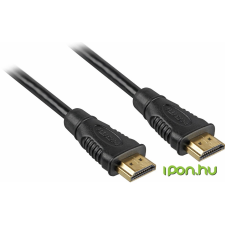 Sharkoon HDMI Összekötő Fekete 2m 4044951008971 kábel és adapter