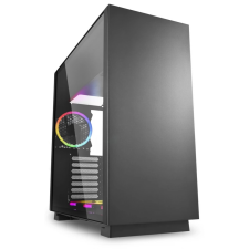 Sharkoon PURE STEEL RGB, Tower-Gehäuse számítógép ház