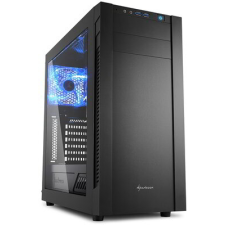 Sharkoon S25-W Window Számítógépház - Fekete számítógép ház