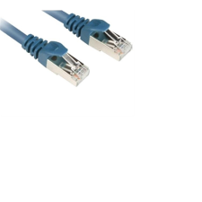 Sharkoon S/FTP CAT7a Patch kábel 0.5m Kék (4044951029600) kábel és adapter
