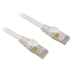 Sharkoon S/FTP CAT7a Patch kábel 5m Fehér (4044951029433) kábel és adapter