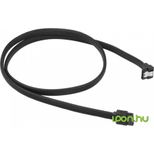 Sharkoon SATA Összekötő Fekete 75cm 4044951017171 kábel és adapter