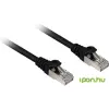 Sharkoon UTP Összekötő Fekete 5m 4044951015016