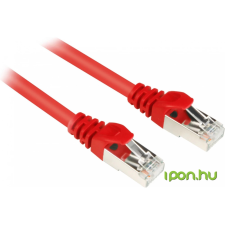 Sharkoon UTP Összekötő Piros 7.5m 4044951029518 kábel és adapter