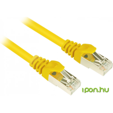 Sharkoon UTP Összekötő Sárga 2m 4044951018529 kábel és adapter