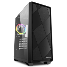 Sharkoon VS8 RGB Számítógép ház fekete számítógép ház