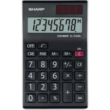 Sharp EL-310AN Asztali számológép fekete (SH-EL310ANWH) (SH-EL310ANWH) számológép
