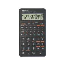 Sharp EL-501T tudományos számológép, 146 funkció, fekete-fehér (EL-501TWH) számológép