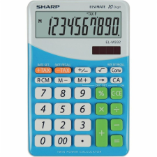 Sharp elm332bbl napelemes asztali számológép elm-332bbl számológép