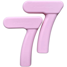 Sharp Shape Szilikon súlyzók "7" 2 × 1 kg, rózsaszínű kézisúlyzó