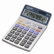 Sharp Számológép, asztali, 12 számjegy, SHARP "EL-337" számológép