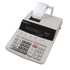 Sharp Számológép, szalagos, 12 számjegy, 2 színű nyomtató, SHARP &quot;CS-2635RHGYSE&quot; számológép