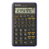 Sharp Számológép tudományos SHARP EL-501XBVL 146 funkciós 12 digit lila