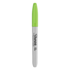 Sharpie Alkoholos marker, 1 mm, kúpos, "Fine Point", világoszöld (SR0811000) (SR0811000) filctoll, marker