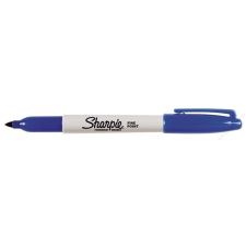 Sharpie Alkoholos marker, 1 mm, kúpos, SHARPIE "Fine Point", kék (SR810950) filctoll, marker