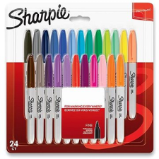Sharpie Fine, 24 színű filctoll, marker