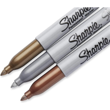 Sharpie Metallic Textilmarker készlet - Vegyes színek (3 db / csomag) filctoll, marker