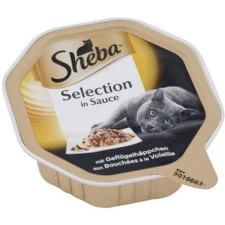 Sheba Adult Alutálcás – Szárnyas szószban – 85 g macskaeledel