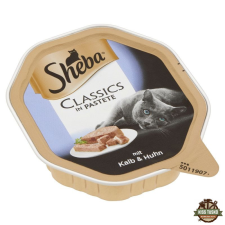 Sheba Alutálca Borjú-Csirke 85g macskaeledel