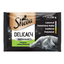 Sheba alutas 4-pack mix 4*85g macskaeledel