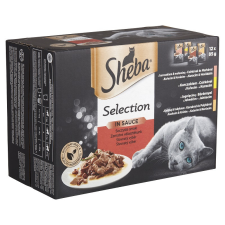  Sheba alutasak 12 pack húsos 12*85gr macskaeledel