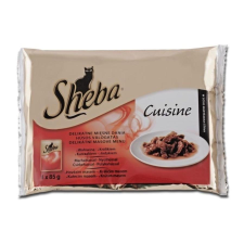  Sheba Alutasak 4 Pack Cuisine Húsos Multipack macskaeledel