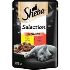 Sheba alutasakok felnőtt macskáknak csirkével, mártásban, 24x85 g macskaeledel