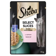 Sheba Select slices Adult Alutasakos - Lazac - szószban 12x85 g macskaeledel