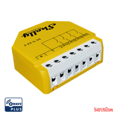 Shelly WAVE i4DC vezeték nélküli okos bemeneti modul, Z-Wave protokollal okos kiegészítő