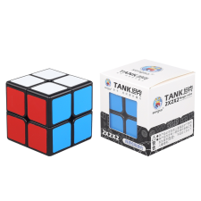 Shengshou Tank 2x2 kocka black kreatív és készségfejlesztő