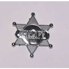 Sheriff cowboy csillag farsangi kiegészítő jelmez