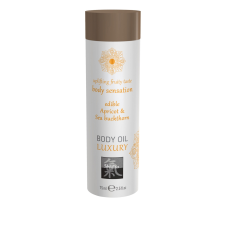 Shiatsu Luxury ehető testápoló olaj, barack & homoktövis, 75 ml testápoló