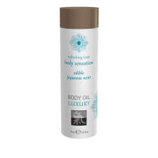 Shiatsu Luxury ehető testápoló olaj, japán menta, 75 ml testápoló