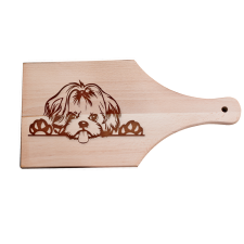  Shih-tzu vágódeszka - nyeles konyhai eszköz
