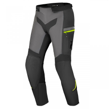 Shima Alpha motoros nadrág fekete-szürke-fluo sárga motoros nadrág