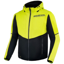 Shima Daybreaker motoros kabát fekete-fluo sárga motoros kabát