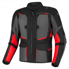 Shima Hero 2.0 motoros kabát fekete-szürke-piros motoros kabát