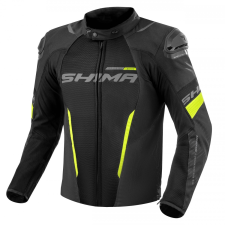 Shima Solid 2.0 Vent motoros kabát fekete-fluo sárga motoros kabát