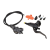 Shimano Cues BR-U8000 és BL-U8000 hidraulikus tárcsafék szett, első, 100 cm, fekete