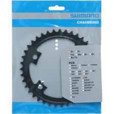 Shimano fc-r7000 chainring 39t-mw (fekete) for 53-39t kerékpáros kerékpár és kerékpáros felszerelés