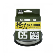  Shimano Kairiki G5 Braid Line 100M 0,18Mm 8,0Kg - Hi-Vis Orange - Original Japan Products (Ldm41Ue180100H) horgászzsinór