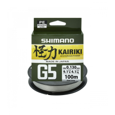  Shimano Kairiki G5 Braid Line 150m 0,20mm 9,9kg - Steel Gray- Original Japan Products (LDM51UE200150S) horgászzsinór