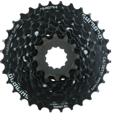 Shimano kazettás fogaskoszorú 8-as 12-32f cshg2008stj fekete kerékpáros kerékpár és kerékpáros felszerelés