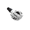 Shimano PD-M520 pedały rowerowe MTB/ trekking z blokami Srebrne