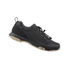 Shimano SH-ET501 férfi trekking és túra kerékpáros cipő, fűzős, fekete, 45-ös kerékpáros cipő