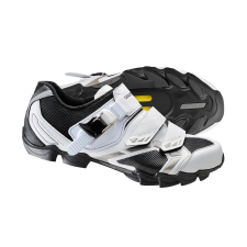 Shimano SH-WM63W SPD MTB kerékpáros cipő, női, csatos, fehér-fekete, 36-os kerékpáros cipő