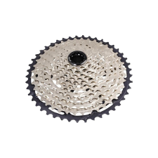 Shimano SLX CS-M7100 10-51-es lánckeréksor, Micro Spline, 12s, ezüst kerékpár hajtómű