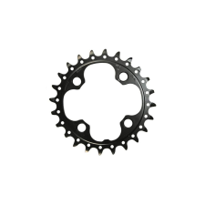 Shimano SLX FC-M660 MTB első lánckerék, 24T, 64 mm, 10s, acél, fekete kerékpár hajtómű